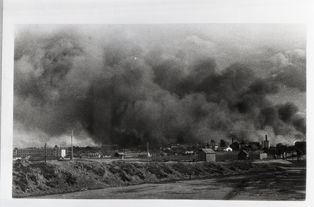 Incendios en Minsk el 24 de junio de 1941