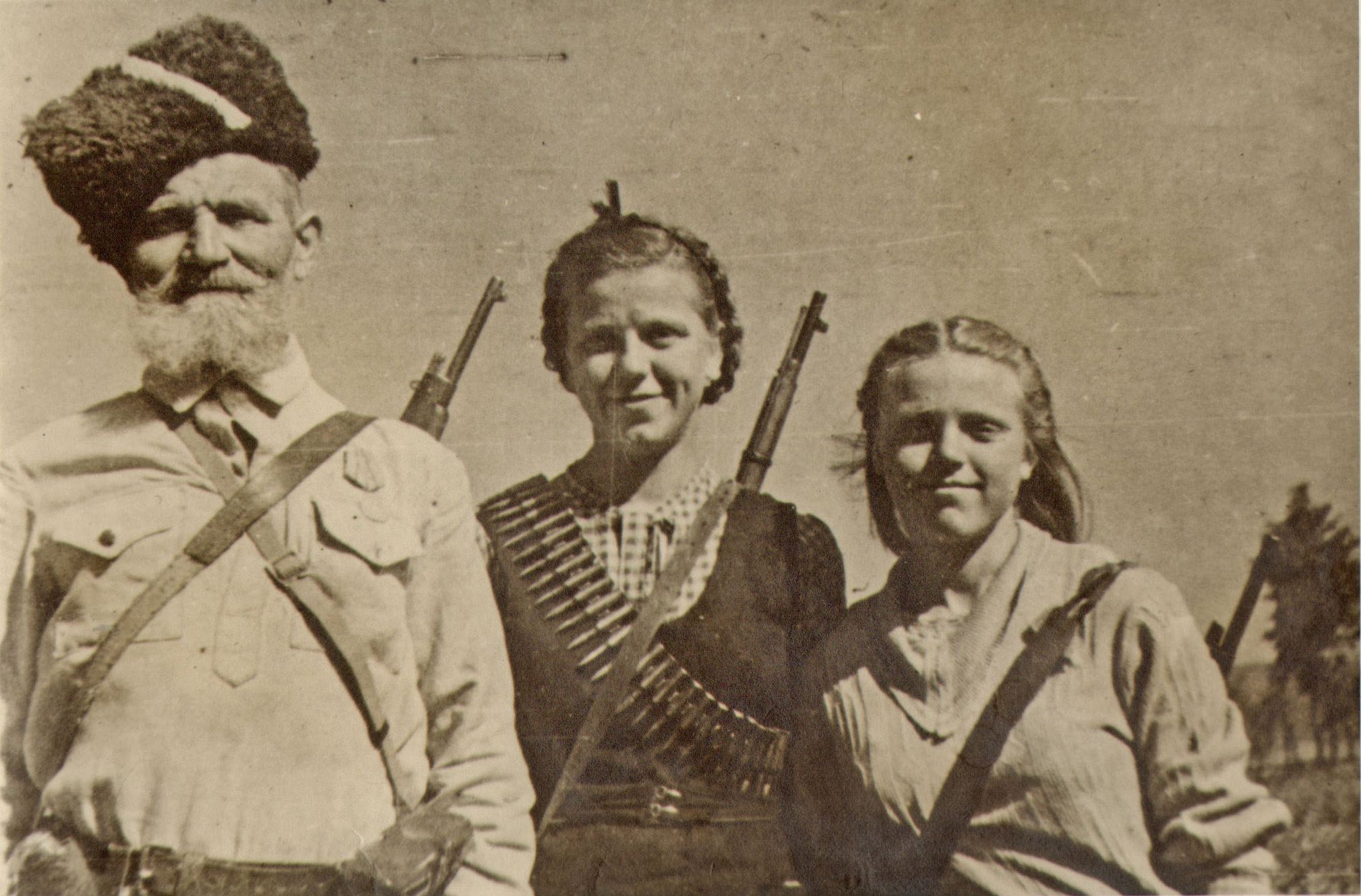 La familia Rydlevsky: guerrilleros del destacamento en la provincia de Vitebsk 